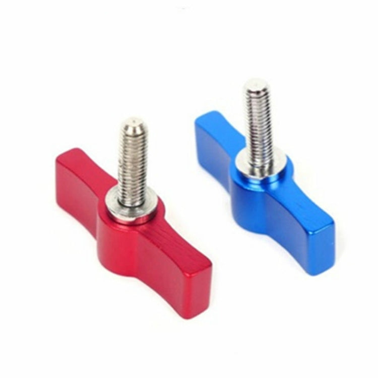 10PCS T-shaped Screw Multi-directional Adjustment Hand Screw Aluminum Alloy Handle Screw, Specification:M5