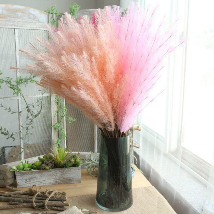 2 PCS Home Wedding Garden Furry Artificial Grass Decoration