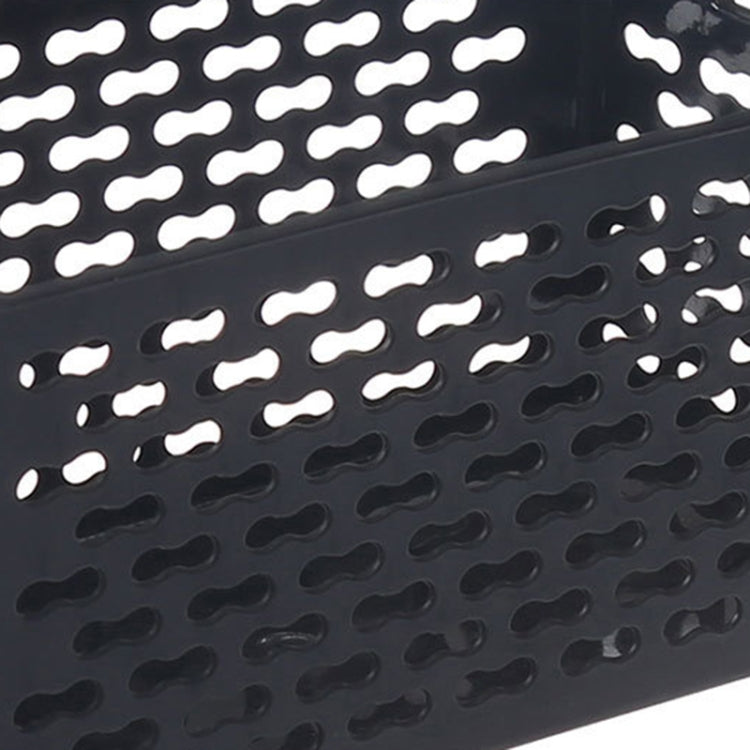 Plastic Desktop Storage Basket Rectangular Bathroom Portable Storage Box