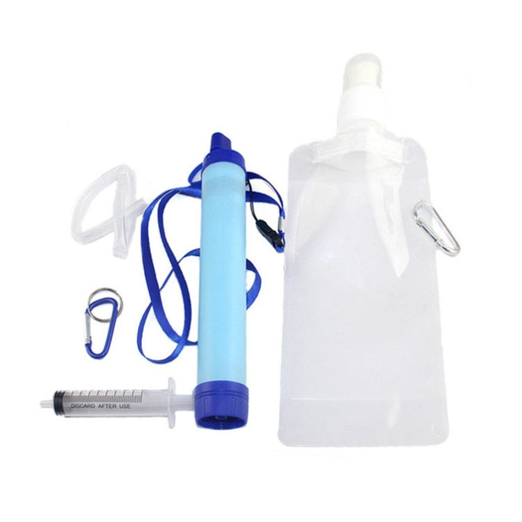 Outdoor Camping Water Purifier Set Dual Filter Camping Adventure Water Filter