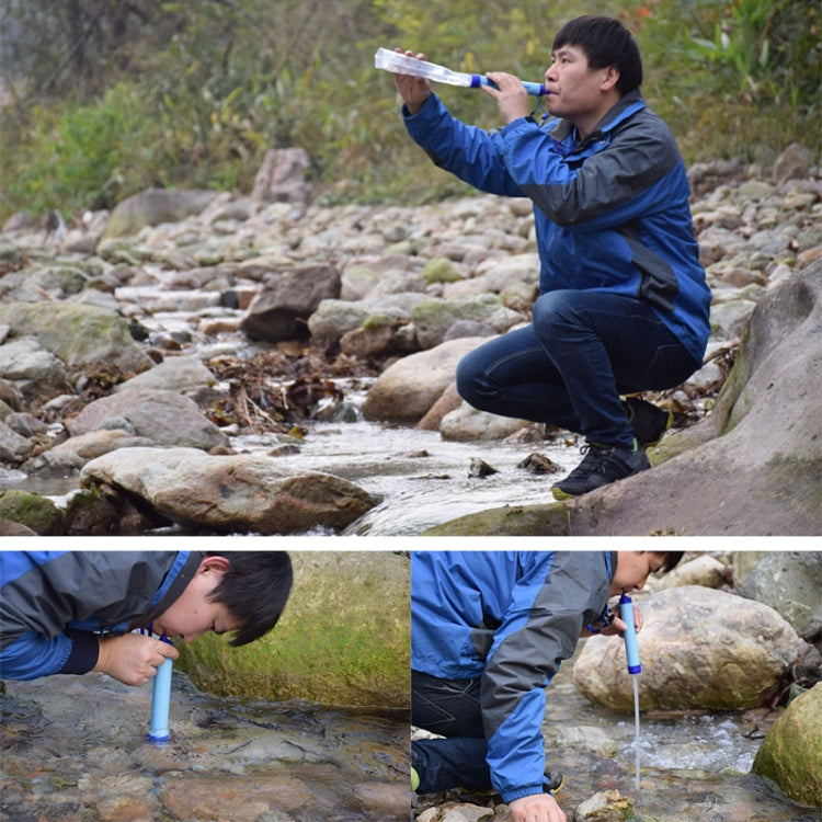 Outdoor Camping Water Purifier Set Dual Filter Camping Adventure Water Filter
