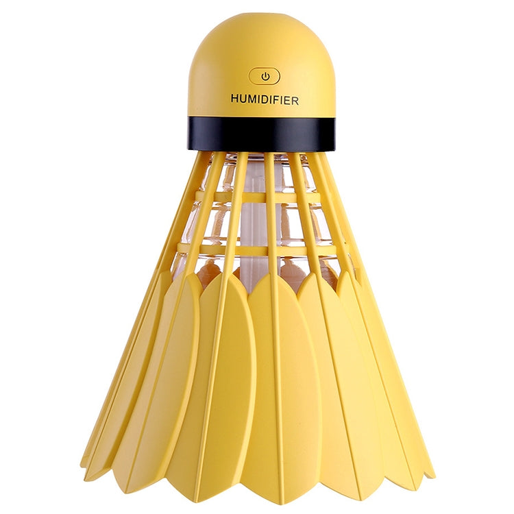 Badminton Ultrasonic Humidifier Air Diffuser Mist Maker with LED Night Light Air Purifier
