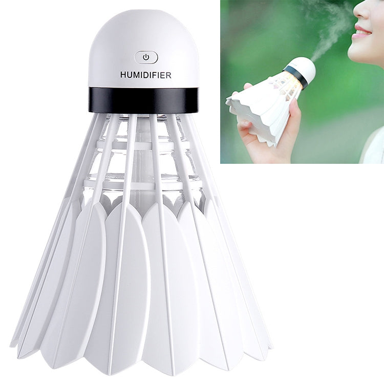 Badminton Ultrasonic Humidifier Air Diffuser Mist Maker with LED Night Light Air Purifier