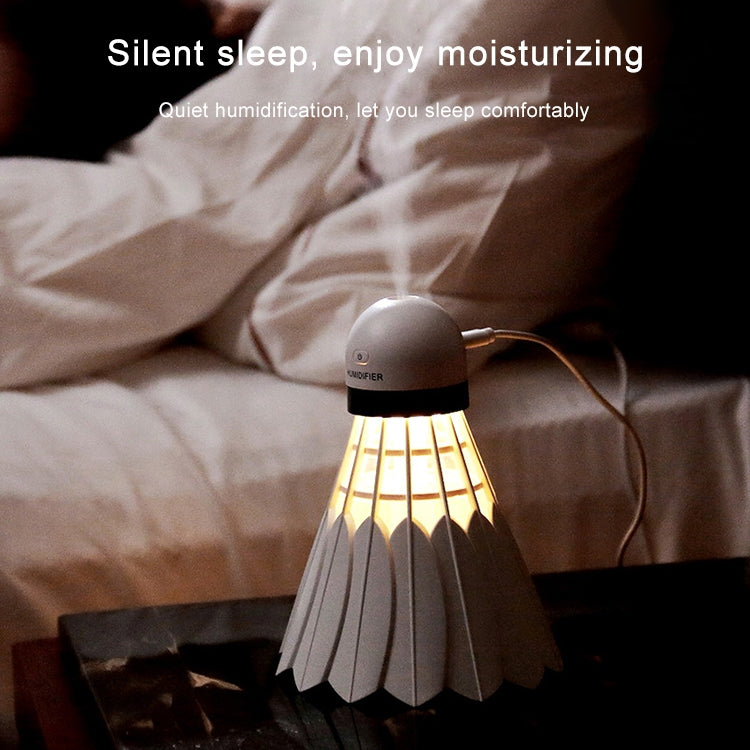 Badminton Ultrasonic Humidifier Air Diffuser Mist Maker with LED Night Light Air Purifier