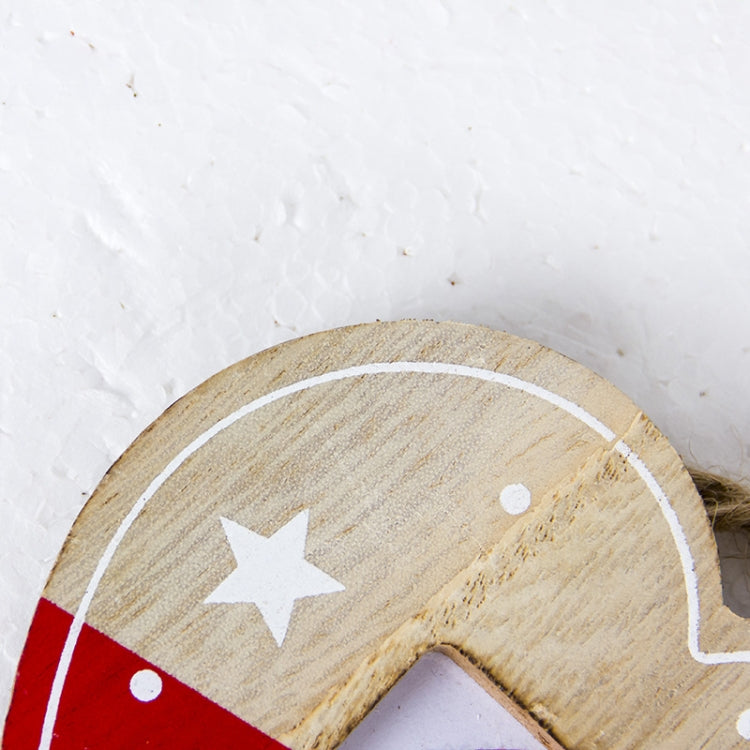 2 PCS Christmas Photo Frame Christmas Creative Photo Frame Pendant Christmas Tree Decoration Pendant, Specification:Love