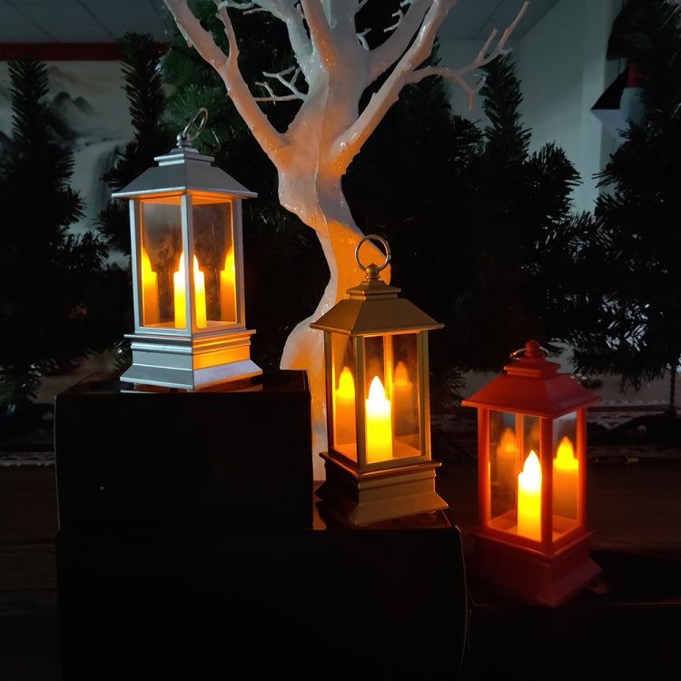 2 PCS Christmas Home Garden Transparent Portable Wind Light Ornament