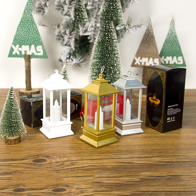 2 PCS Christmas Home Garden Transparent Portable Wind Light Ornament