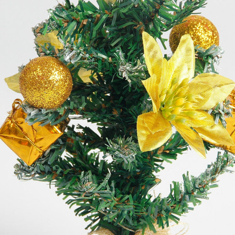 2 PCS Christmas Delicate Mini Christmas Tree(Blue)