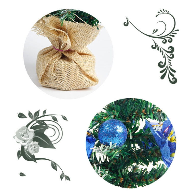 2 PCS Christmas Delicate Mini Christmas Tree(Blue)