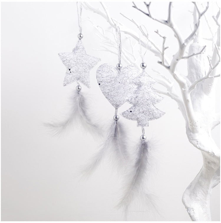 2 Packs Christmas Tree Closet Accessories Scene Decoration, Style:Love