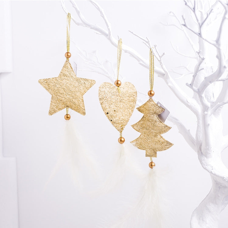 2 Packs Christmas Tree Closet Accessories Scene Decoration, Style:Set