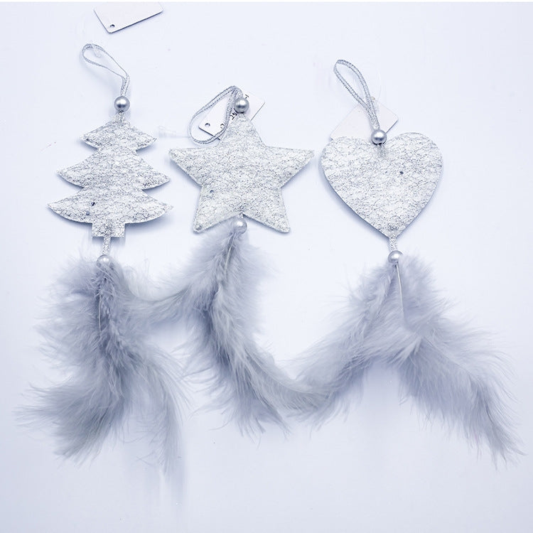 2 Packs Christmas Tree Closet Accessories Scene Decoration, Style:Set
