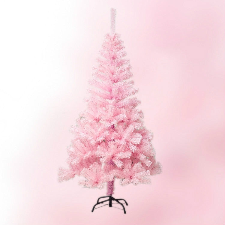 2 PCS Christmas Pink PVC Christmas Tree Decoration Supplies, Size:80x180CM