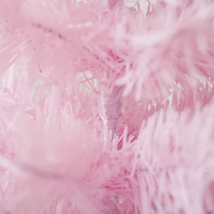 2 PCS Christmas Pink PVC Christmas Tree Decoration Supplies, Size:80x180CM