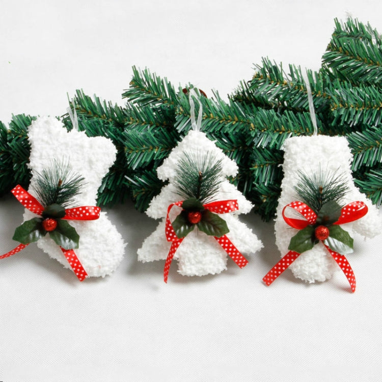 2 PCS Christmas Foam Accessories Scene Decoration(Gloves)