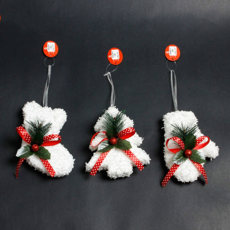 2 PCS Christmas Foam Accessories Scene Decoration(Gloves)