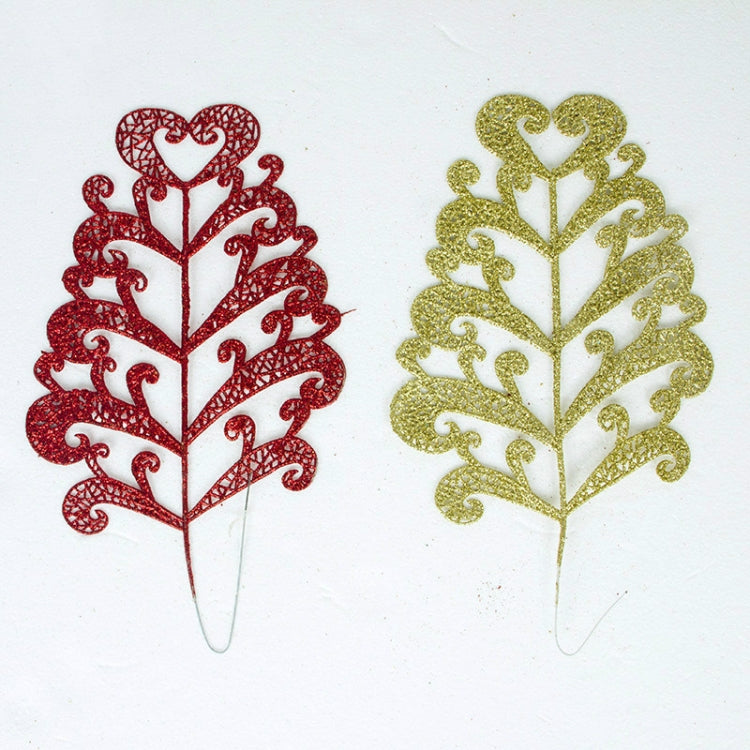 2 Bags Christmas Tree Colorful Leaf Pendant Decoration