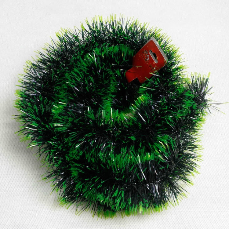 10 PCS Christmas Party Green PVC Bulk Top Decoration