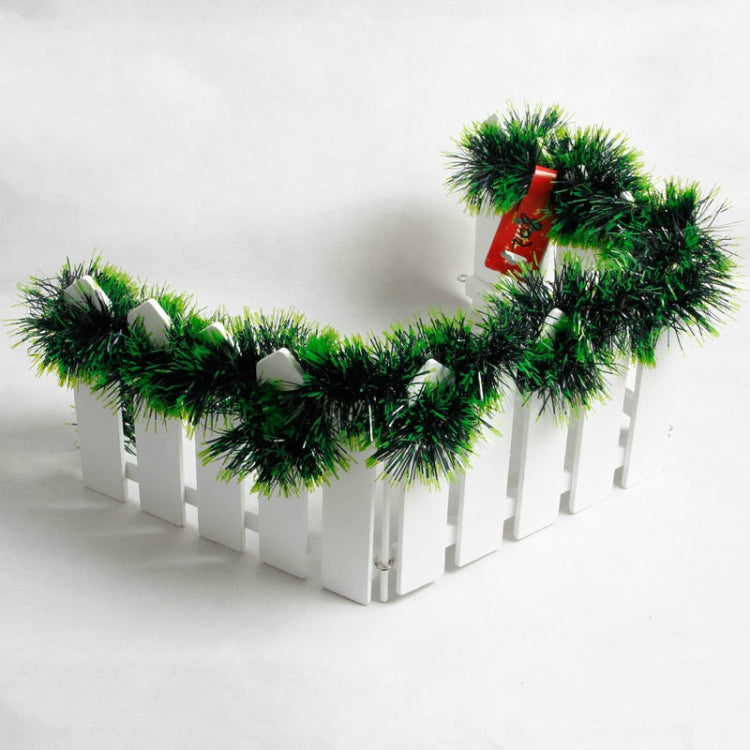 10 PCS Christmas Party Green PVC Bulk Top Decoration
