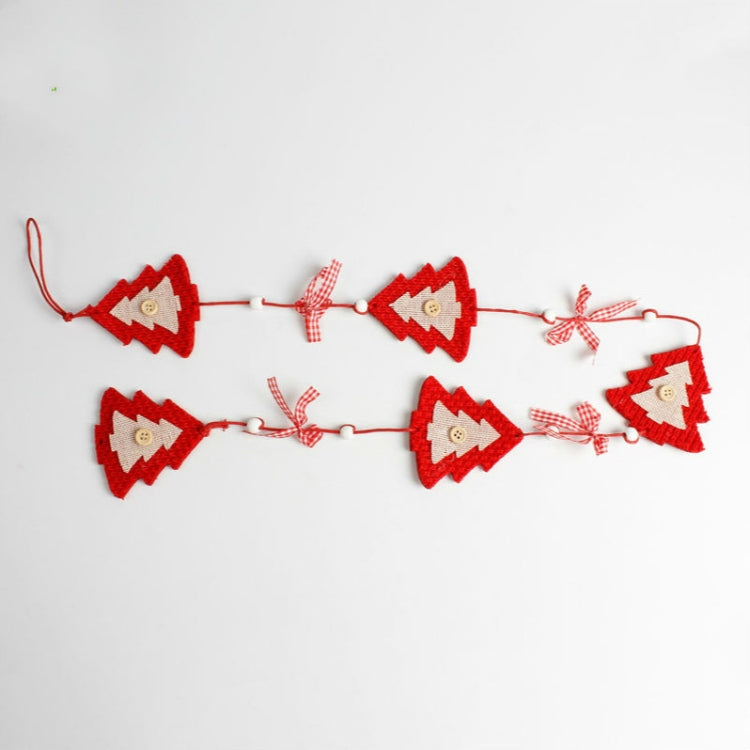 2 PCS Christmas Mall Window Christmas Tree Decoration Pendant