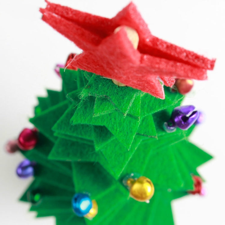 2 PCS Christmas DIY Non-woven Christmas Tree desktop Decoration Supplies