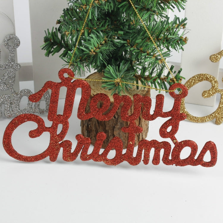 5 Packs Christmas Decoration Christmas Tree Pendant Party Decoration Christmas Letters