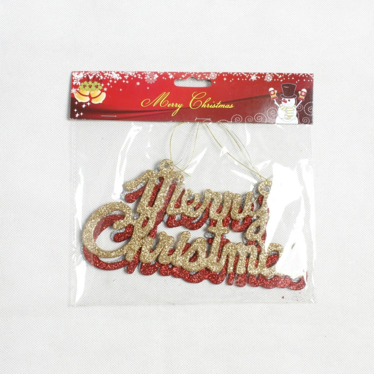 5 Packs Christmas Decoration Christmas Tree Pendant Party Decoration Christmas Letters