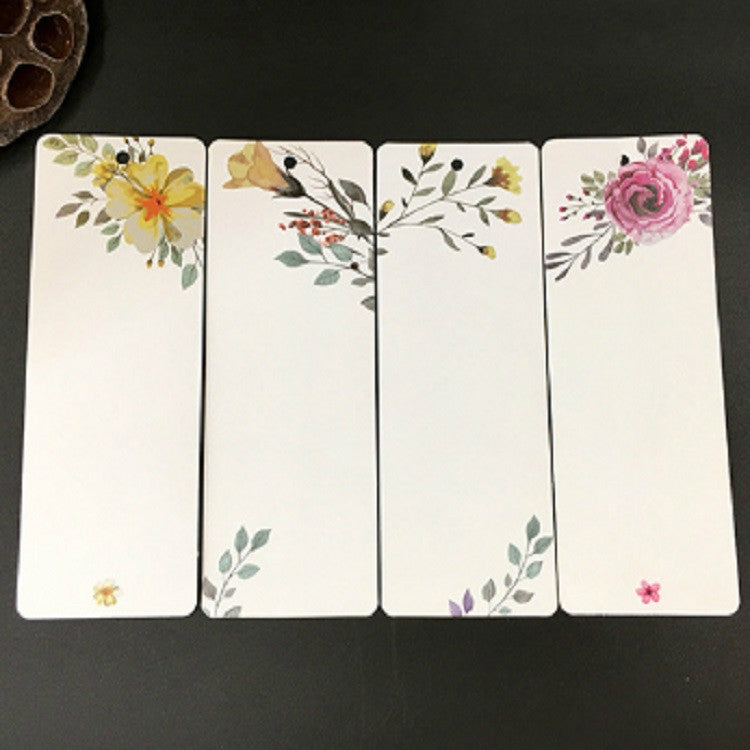 Elegant Pattern Paper Bookmark School Stationery Exquisite Small Gift