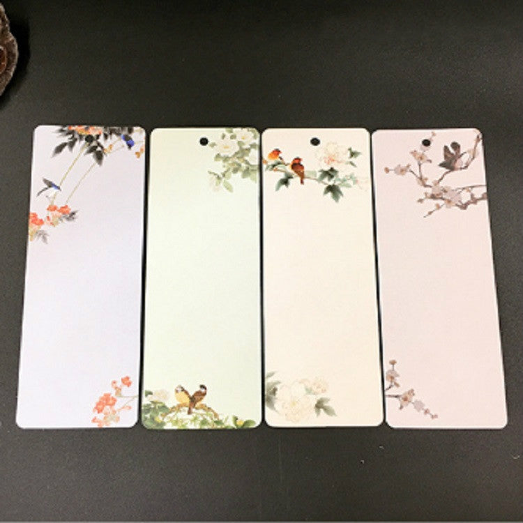 Elegant Pattern Paper Bookmark School Stationery Exquisite Small Gift