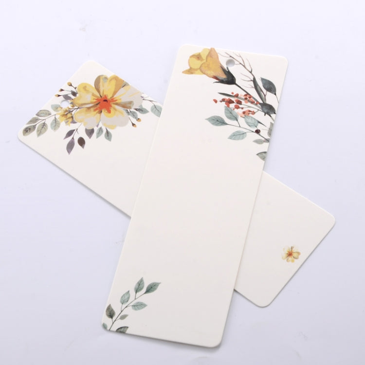 Elegant Pattern Paper Bookmark School Stationery Exquisite Small Gift