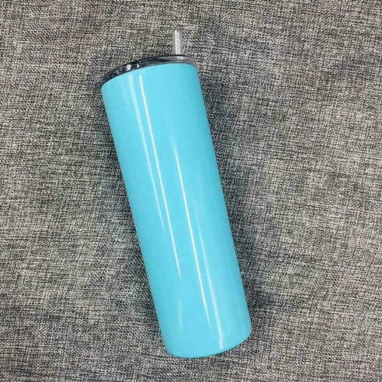 600ml Stainless Steel Double Vacuum Insulated Unbreakable Tumbler Cup with Lid & Straws