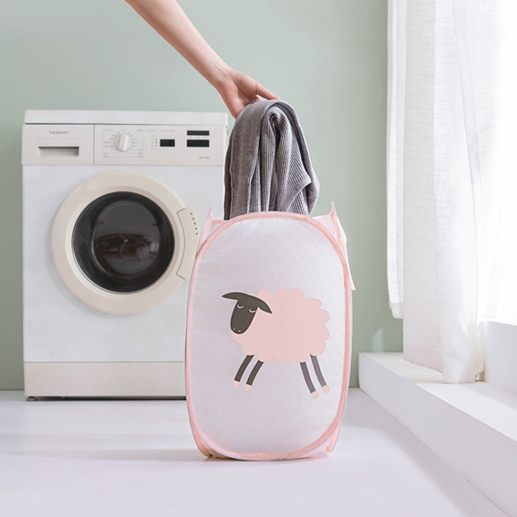 Foldable Clothes Storage Baskets Mesh Washing Dirty Clothes Laundry Basket