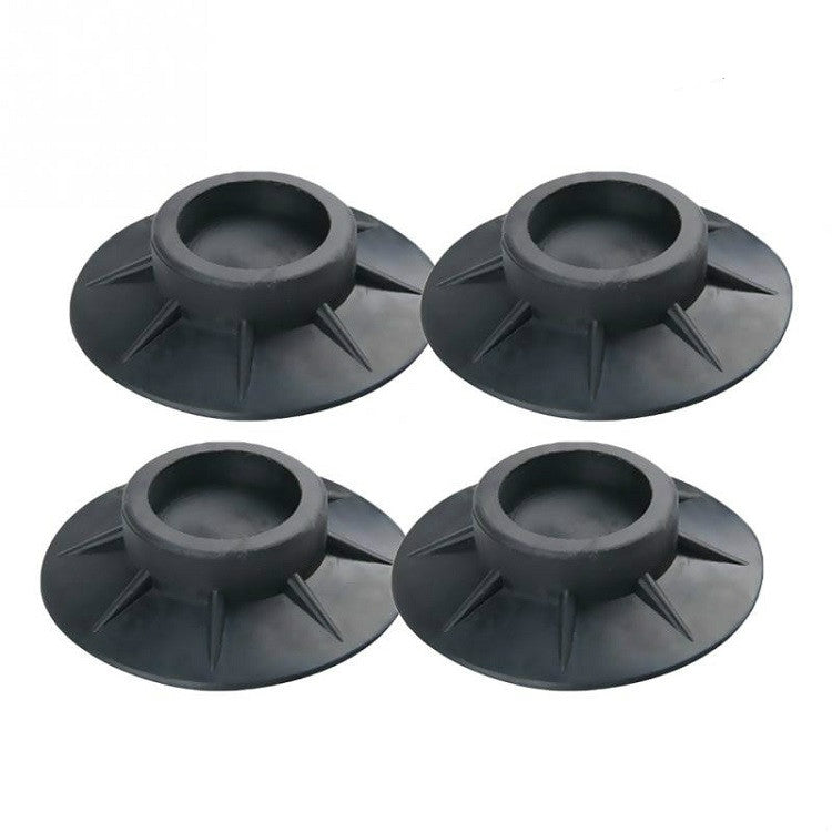 4 PCS Suction Cups Non-slip Anti-vibration Drum Washing Machine Rubber Feet Pad