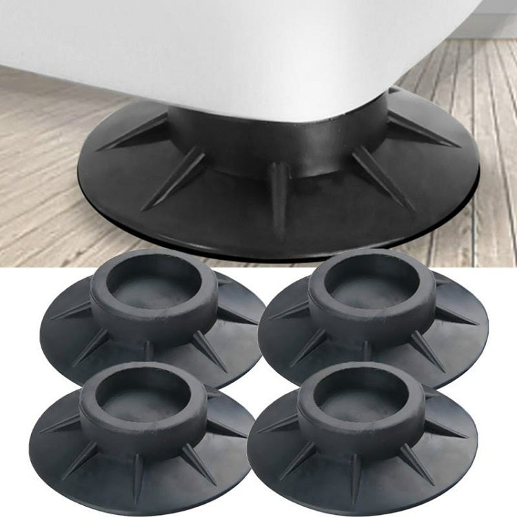 4 PCS Suction Cups Non-slip Anti-vibration Drum Washing Machine Rubber Feet Pad