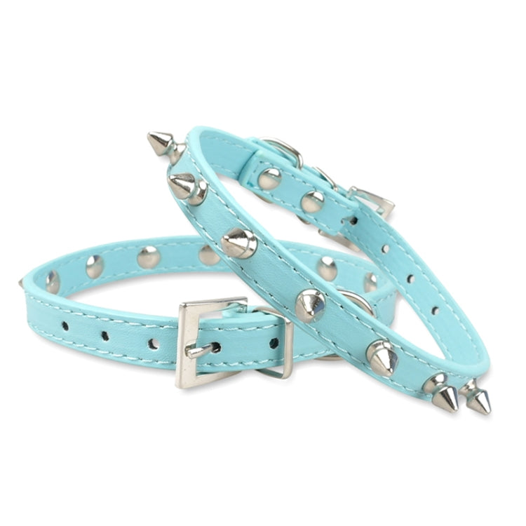 Cat Dog Rivet Collar Pet Accessory Collar, Size: XS