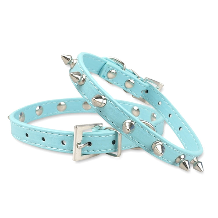 Cat Dog Rivet Collar Pet Accessory Collar, Size: L