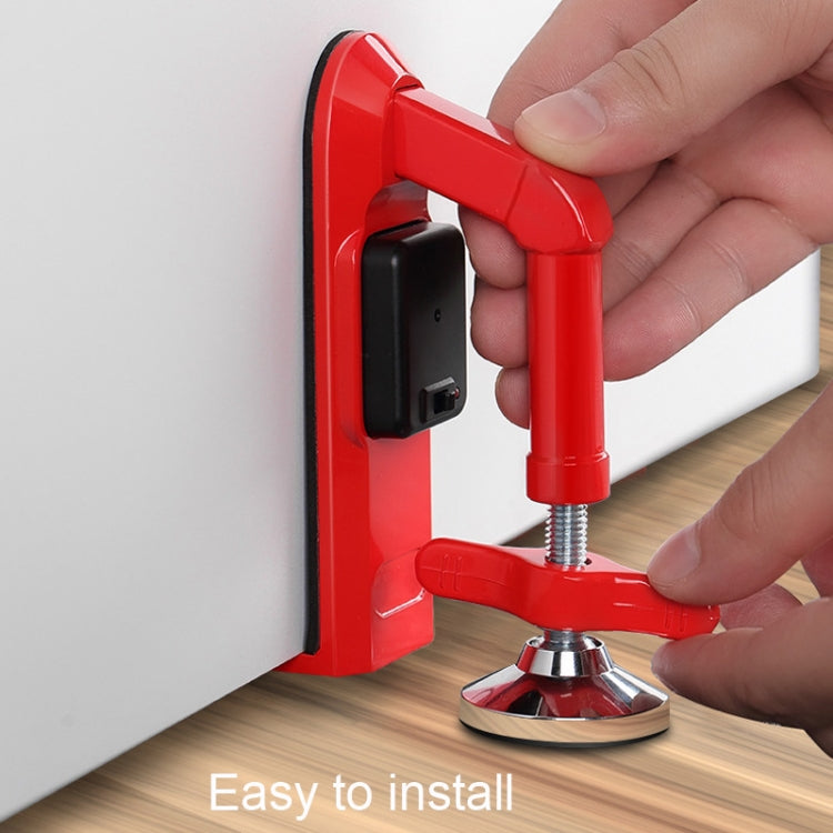 Locks Self-Defense Door Stop Travel Accommodation Door Stopper Door Lock Security Device, Style:Alarm Door Stop