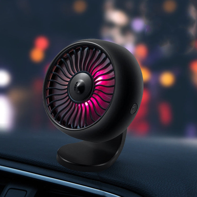 Automobile Multi-function Electric Fan Car Air Outlet USB Interface Mini Fan