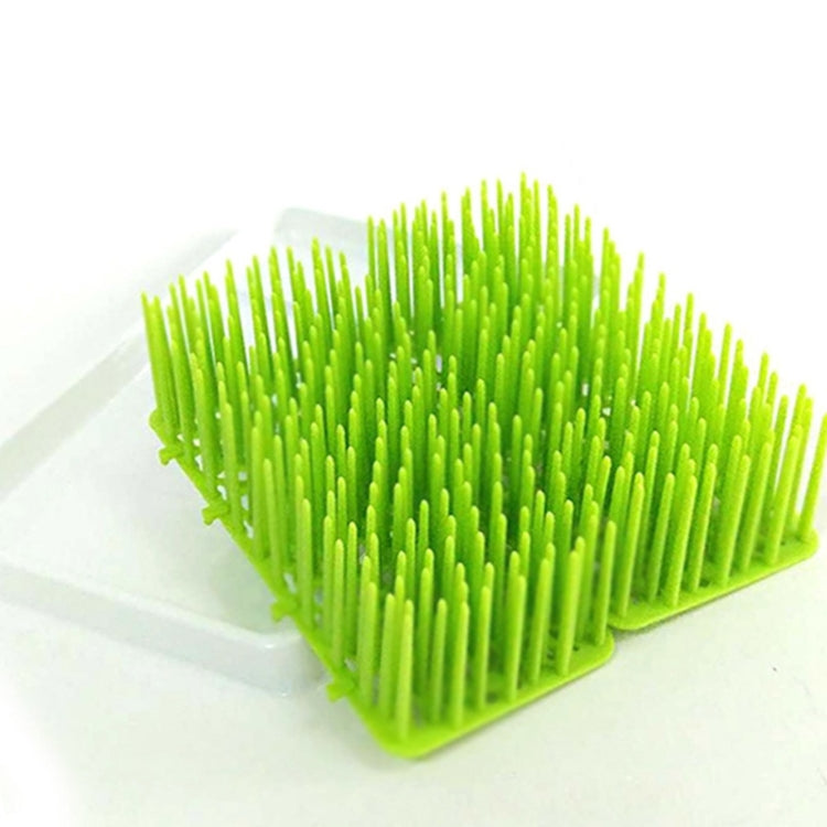 Baby Milk Bottle Cleaning Dryer Drainer With Tray, Specification:Grass Green + Seedling Shelf