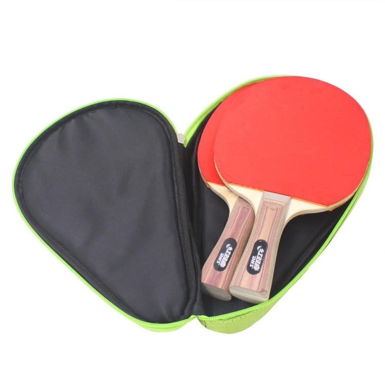 TENG YUE Portable Oxford Cloth Zipper Table Tennis Racket Storage Bag with Handle(Black)