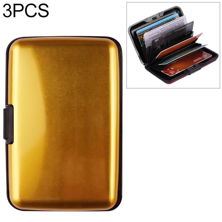 3 PCS Multi-card Credit Card Package Card holder Bank Card Bag