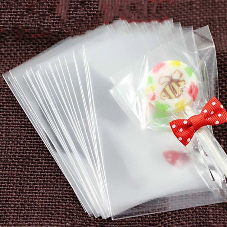 2 Set 100 PCS/Set Gift Lollipop Cookie Bag Packaging Supplies, Specification:6*9 Double Sided 7 Wire