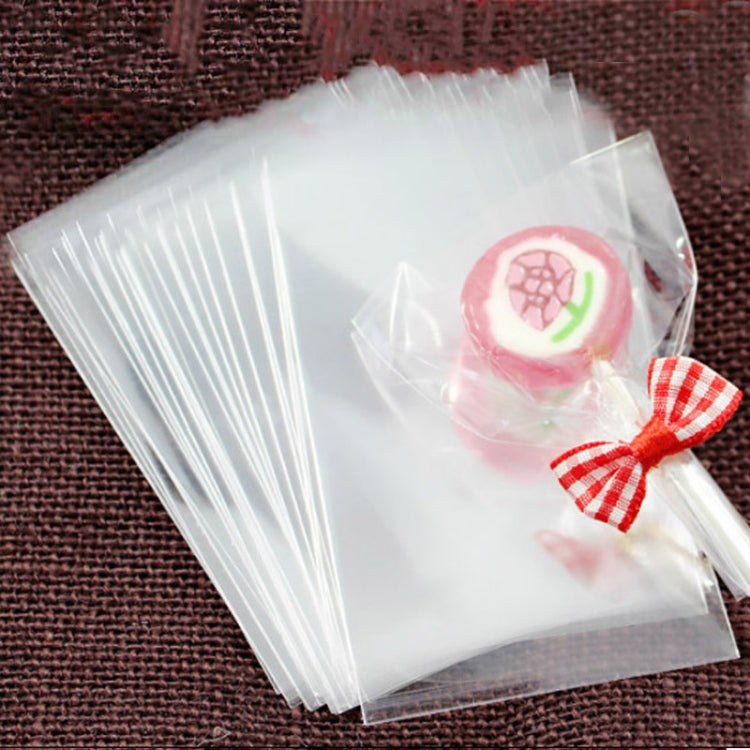 2 Set 100 PCS/Set Gift Lollipop Cookie Bag Packaging Supplies, Specification:6*9 Double Sided 7 Wire