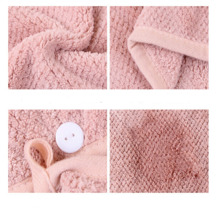 Womens Magic Quick Dry Bath Hair Drying Towel Cap Bathing Tool