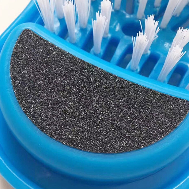 2 PCS Plastic Massage Slippers Bath Shoes Brush Pumice Stone Remove Dead Skin Foot Care Tool