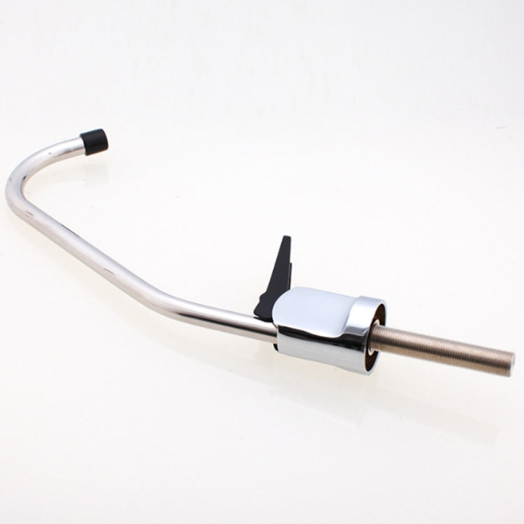 Kitchen Water Purifier Copper Single Cold Basin Gooseneck Shape Faucet(Silver)