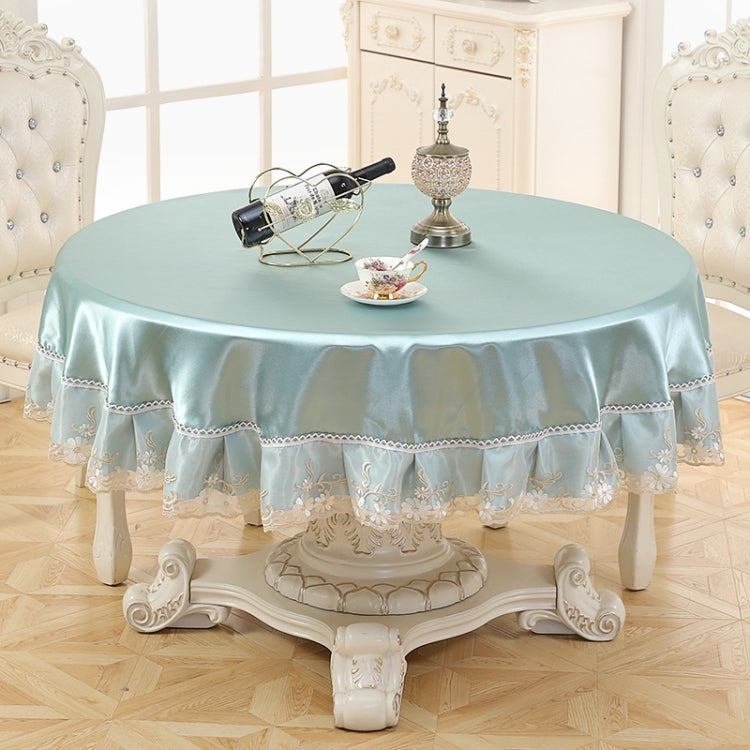 Home Fabric Round Tablecloth Hotel Disposable Anti-scald Table Mats, Size:200cm