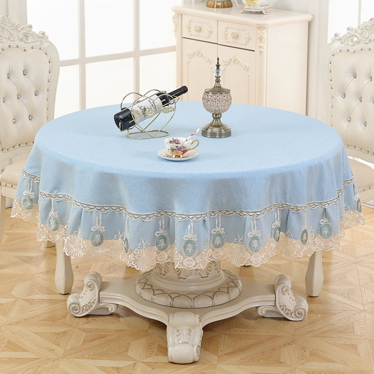 Home Fabric Round Tablecloth Hotel Disposable Anti-scald Table Mats, Size:200cm