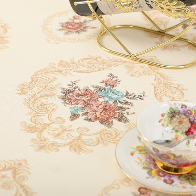 Home Fabric Round Tablecloth Hotel Disposable Anti-scald Table Mats, Size:200cm