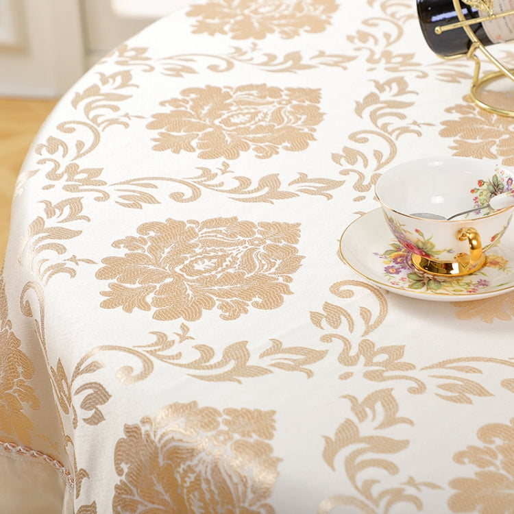 Home Fabric Round Tablecloth Hotel Disposable Anti-scald Table Mats, Size:220cm